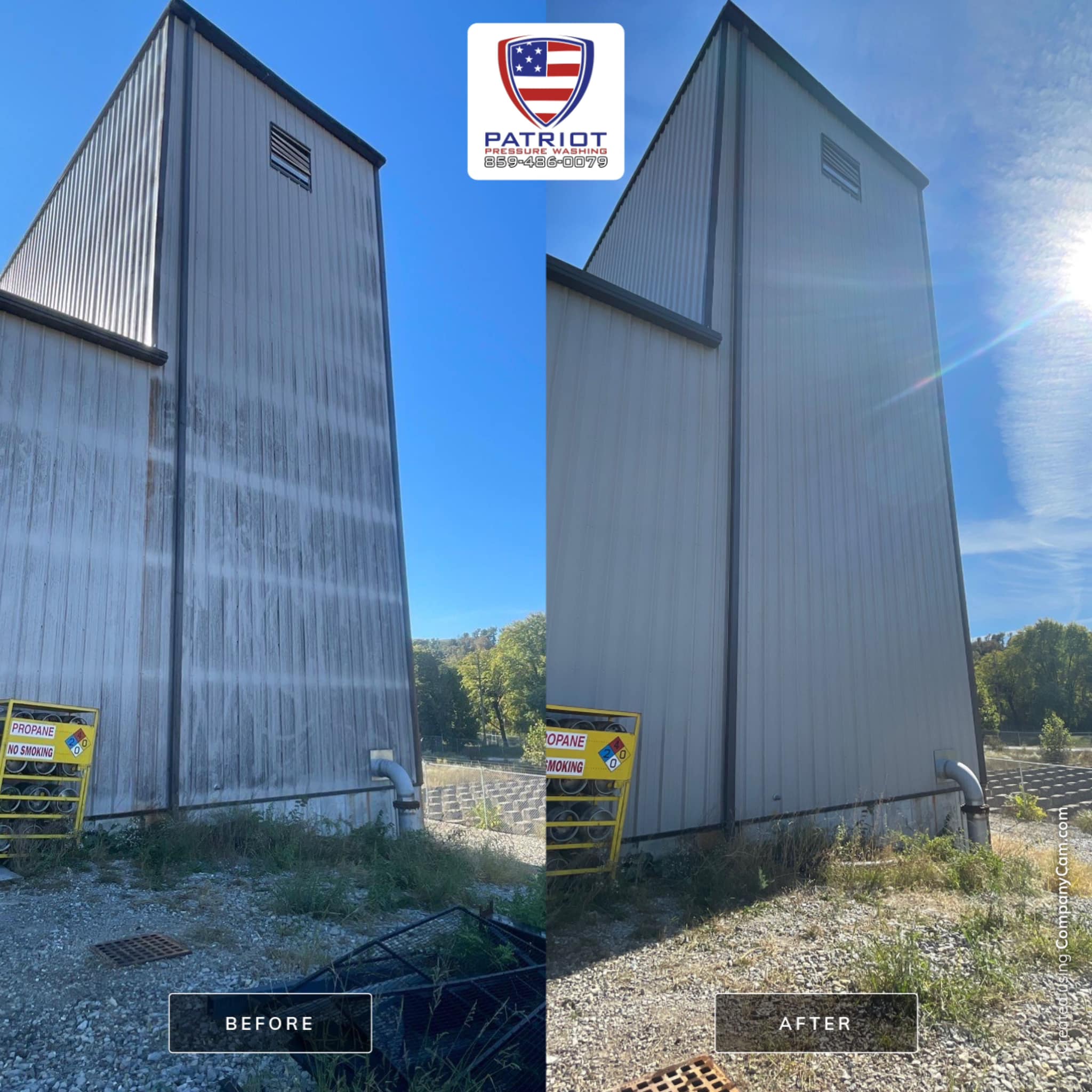 Burlington's PREMIER Soft Washing Services Patriot Pressure Washing